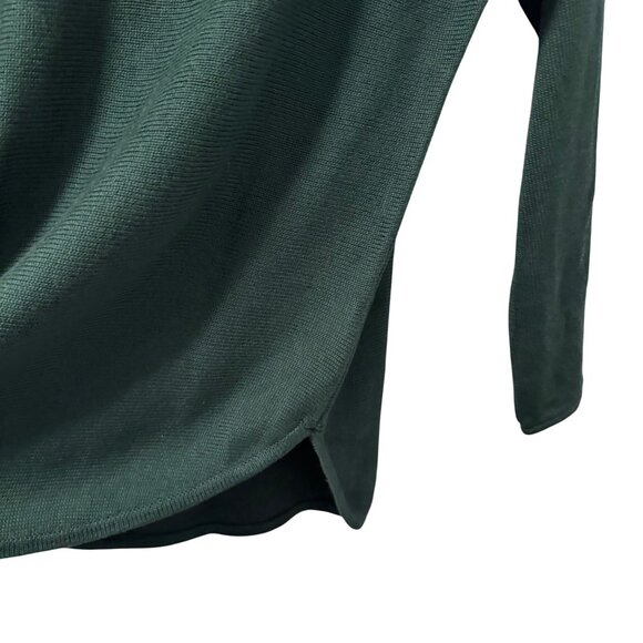 Michael Kors Dark Green Long Sleeve Knit Sweater Sz Small pullover sweater - Picture 6 of 12
